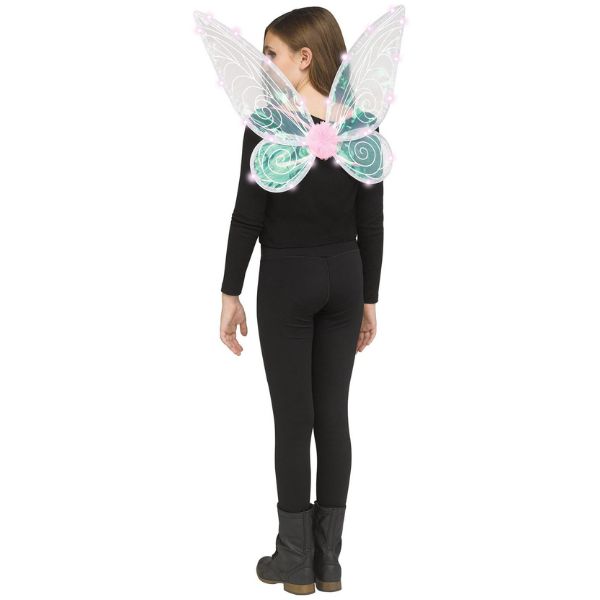 Light Up Wings – Child, Color: Pink