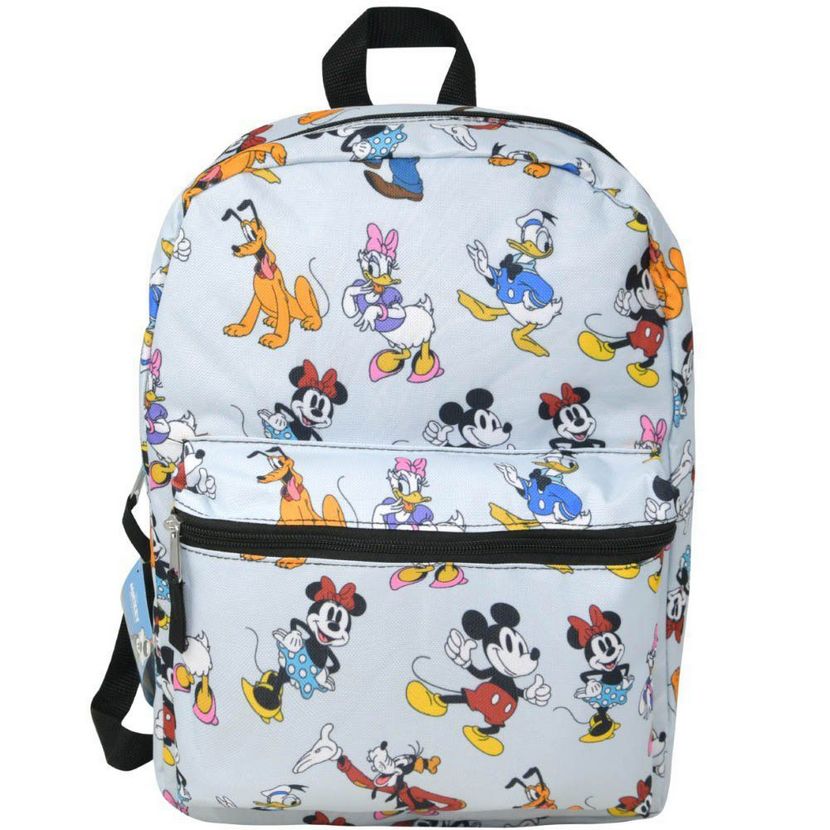 Mickey and Friends All Over Print 16" Backpack