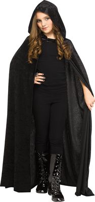 Hooded Velour Cape – Child Size