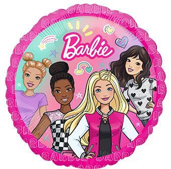 18" Barbie Dream Together Foil Balloon 18" Barbie Dream Together Foil Balloon