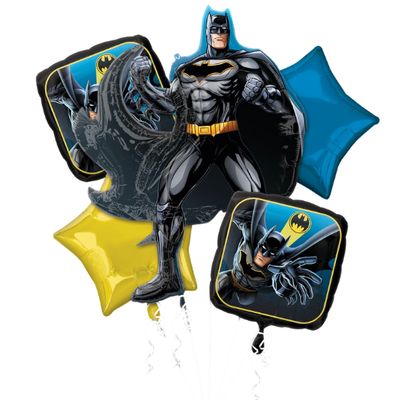 Batman Balloon Bouquet – 5 Piece