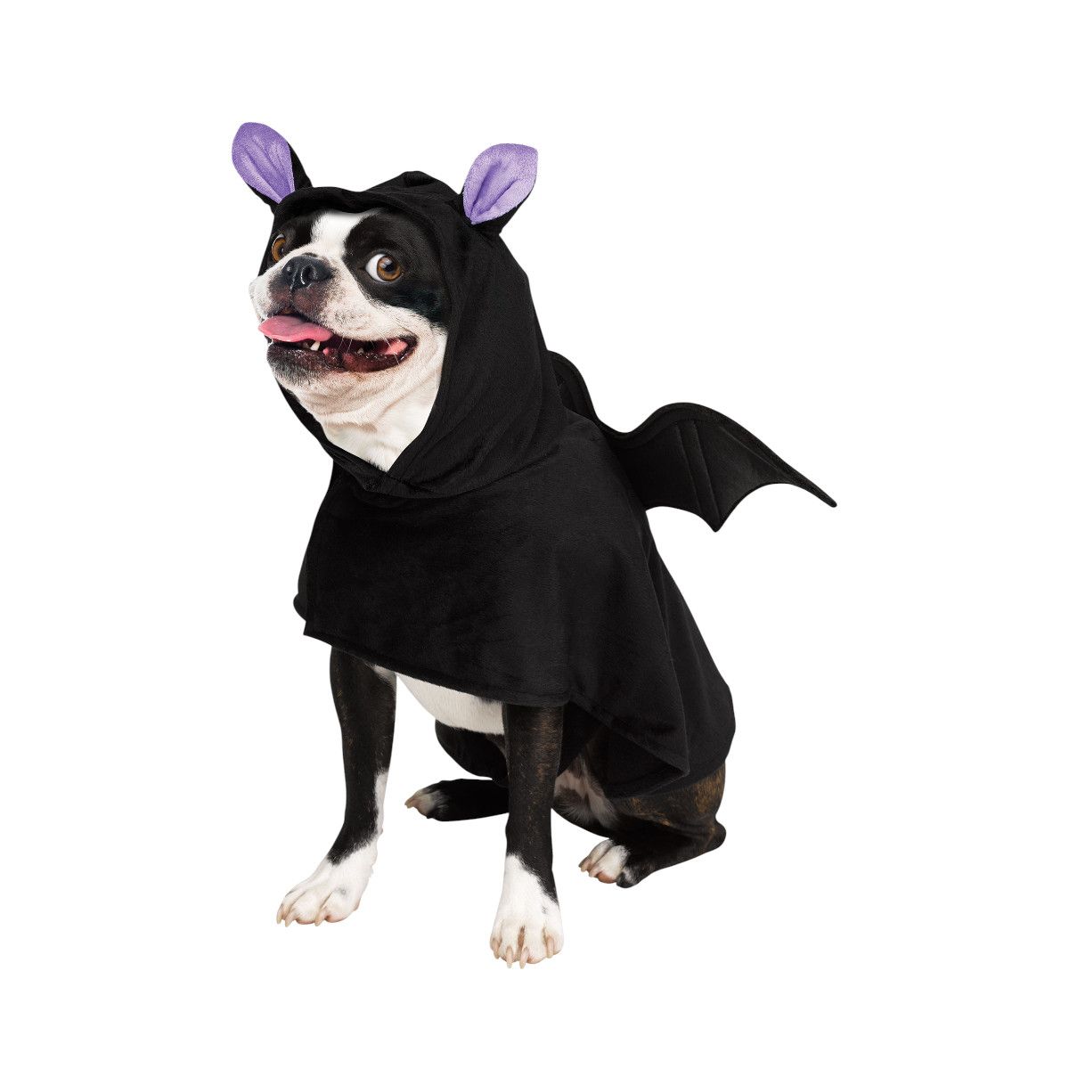 Pup Poncho – Bat Halloween Costume, SIZE &amp; VARIETY: S/M 11-27LBS