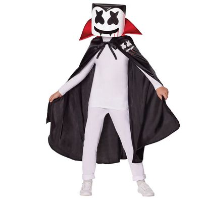 Youth Male Vampire Marshmello Costume