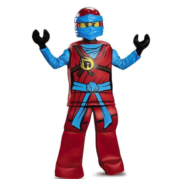 Girls LEGO Ninjago Prestige ''Nya'' Halloween Costume, Size: S(4-6)