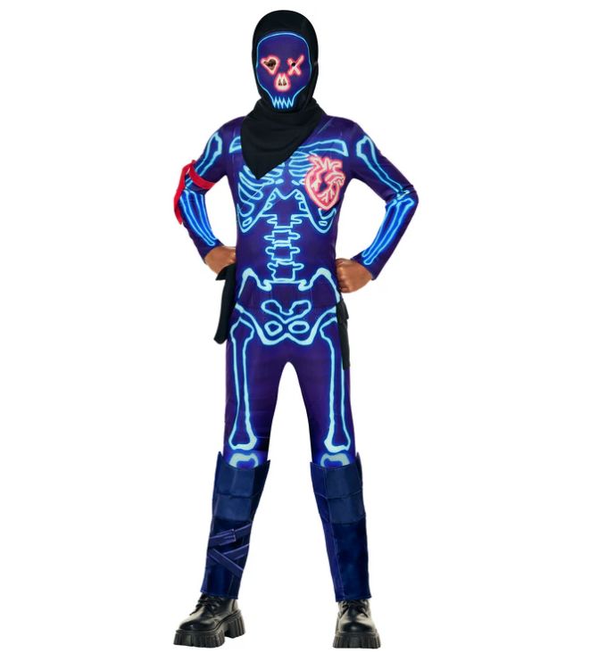 Youth Male Fortnite Party Trooper Costume, INSPIRIT SIZE: S