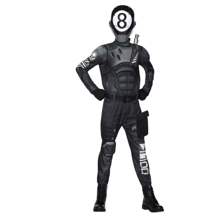 Youth Male Fortnite 8-Ball Costume, INSPIRIT SIZE: S