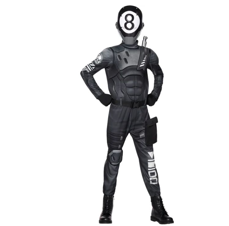Youth Male Fortnite 8-Ball Costume, INSPIRIT SIZE: S