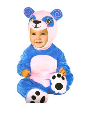 Colorful Panda Infant Costume – 12–24 Months