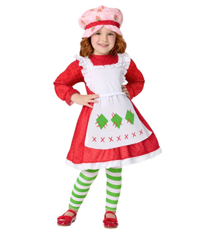 Toddler Strawberry Shortcake Costume, INSPIRIT SIZE: 2T