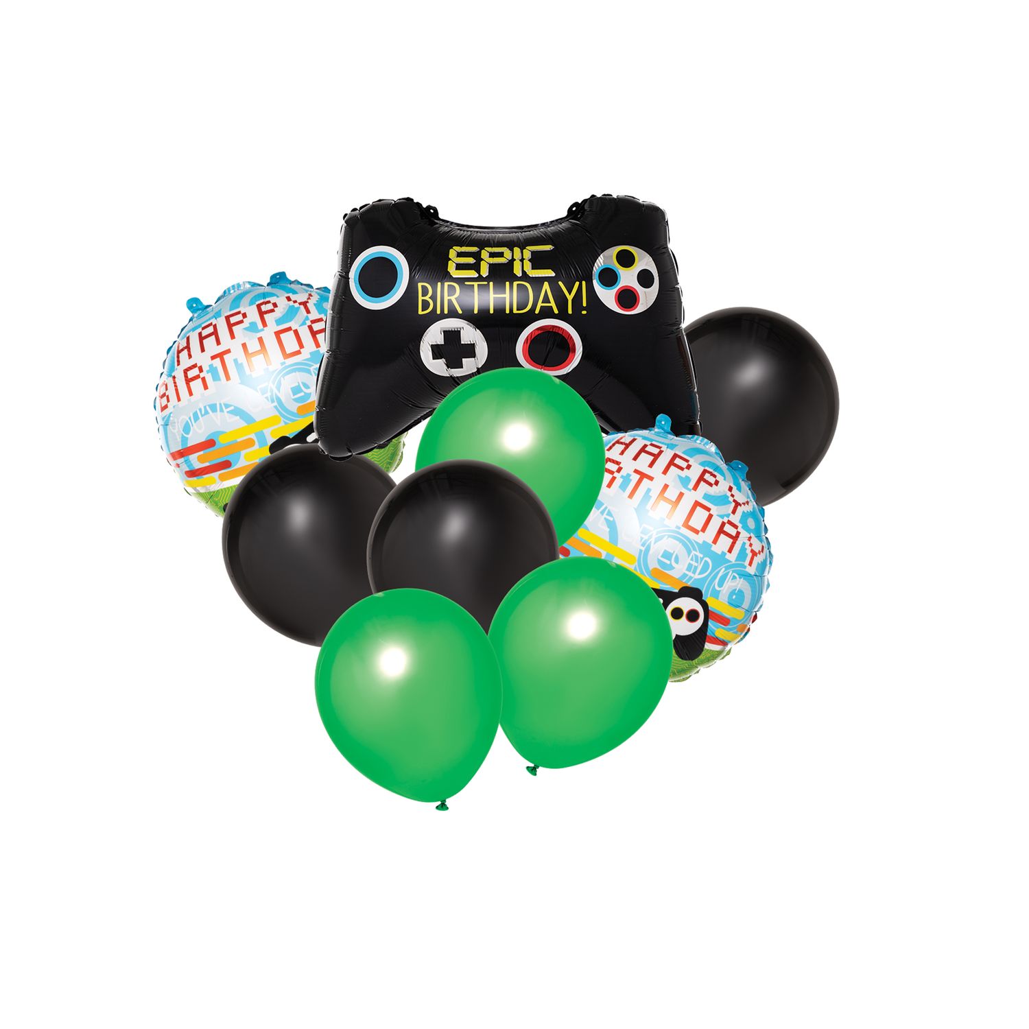 Gaming Balloon Bouquet Kit – 9pcs