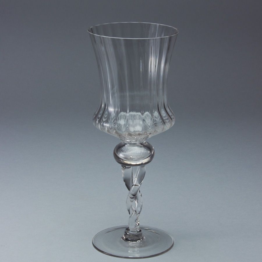 Stem Glass Vase 12"