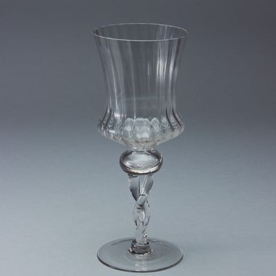 Stem Glass Vase 12"