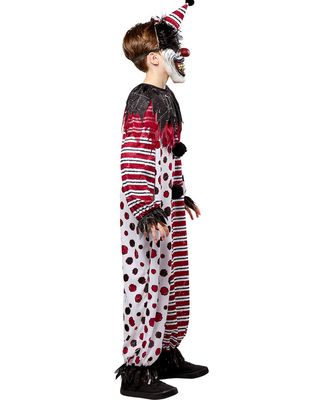 Creepy Clown Kids Costume