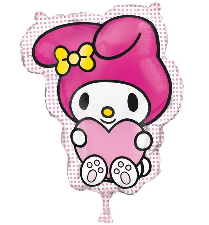 My Melody Shaped Giant Foil Balloon – 17.5"