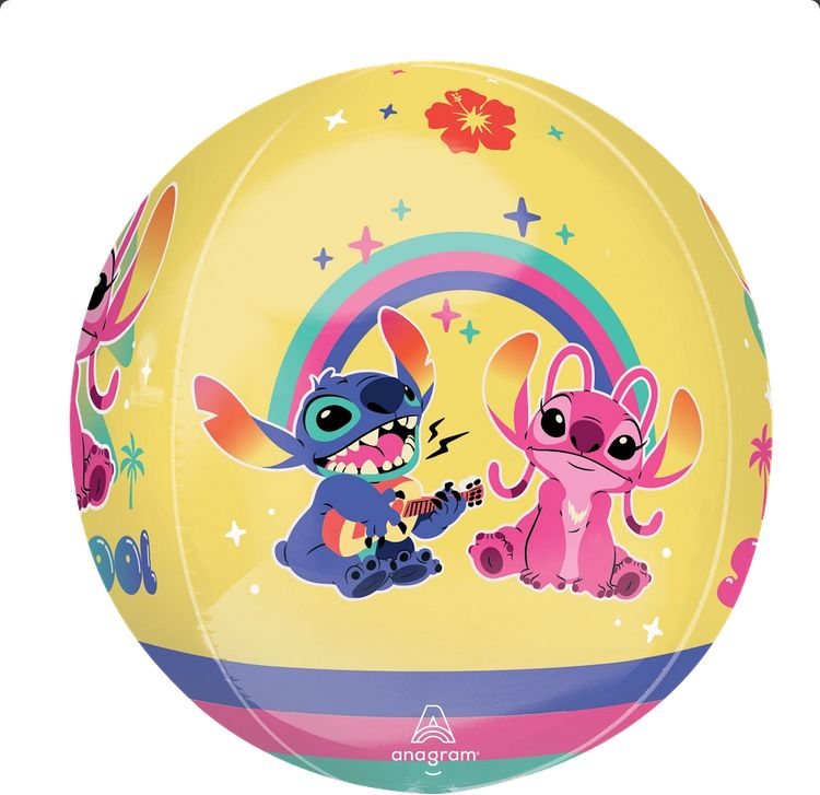 Orbz Lilo and Stitch Foil Balloon – 16"