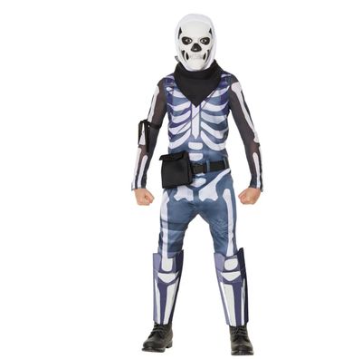 Youth Fortnite Skull Trooper Costume