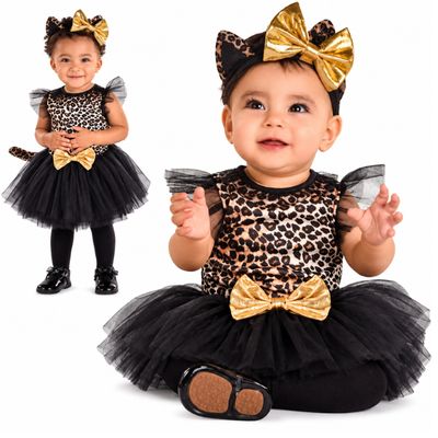 Cute Cat Infant/Toddler Costume – 4 Piece Set