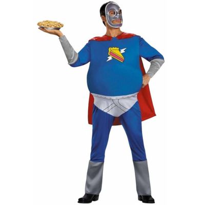 The Simpsons Pie Man Costume – Adult XL (42–46)