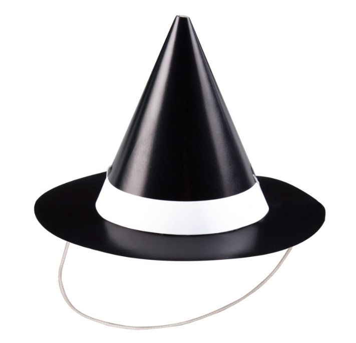 Mini Witch Party Hats – 8ct