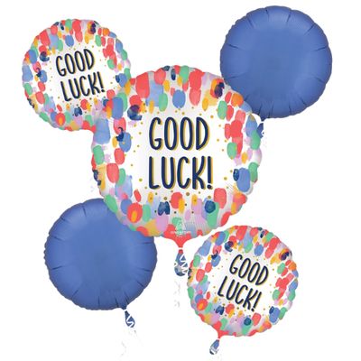 Good Luck Balloon Bouquet – 5 Piece