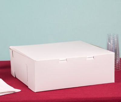 14" x 14" x 6" White Cake box / Bakery Box