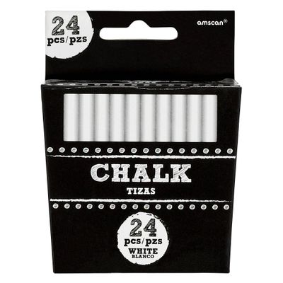 White Chalk – 3" Each, 24ct