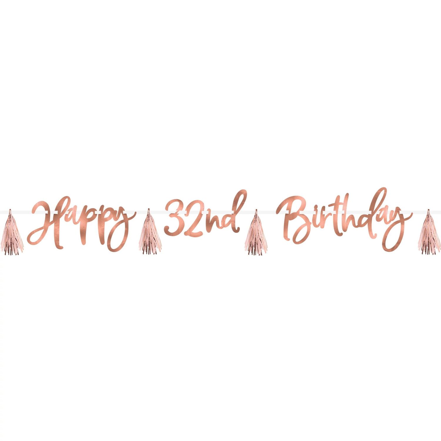 Blush Birthday Customizable Banner Kit – 9ft