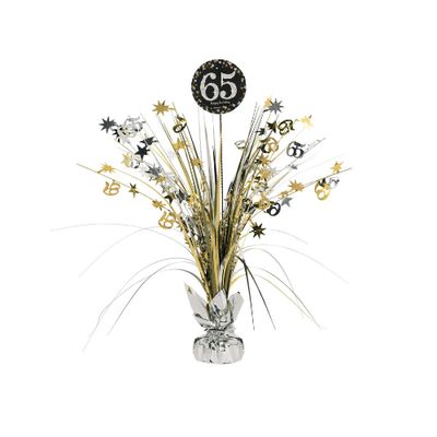 65th Birthday Spray Centerpiece – 18"