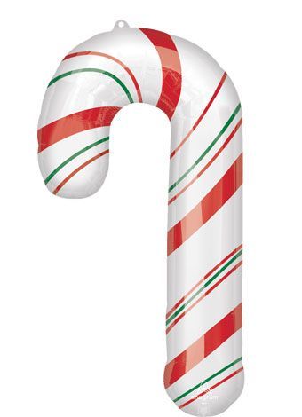 Large Christmas Candy Cane Balloon – 37"