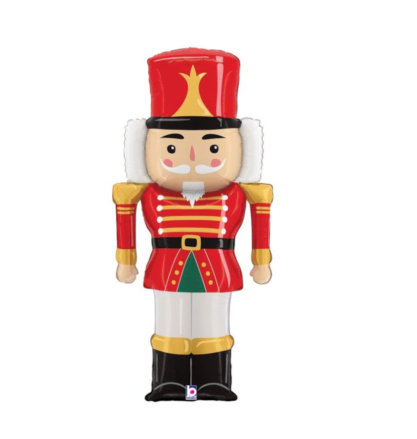 Large shape nutcracker foil balloon 43"