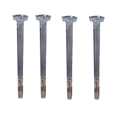 9" Cake Pillar – 4 pcs/pack