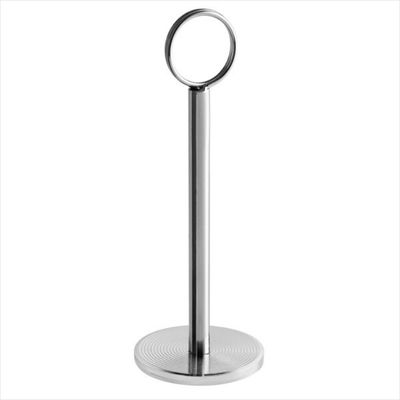 6" Chrome Menu / Card Holder