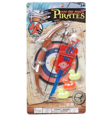 Plastic Bow &amp; Arrow Set – Safe Archery Toy Kit (Ages 3+)