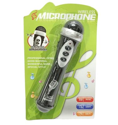 Wireless Microphone Toy – Music, Lights &amp; Sound Effects (Ages 3+)