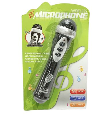 Wireless Microphone Toy – Music, Lights &amp; Sound Effects (Ages 3+)