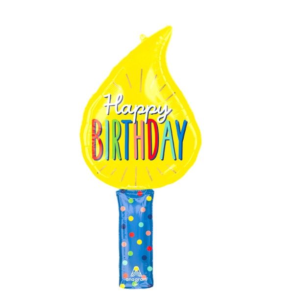 LRG SHP HB Birthday Candles – 39"
