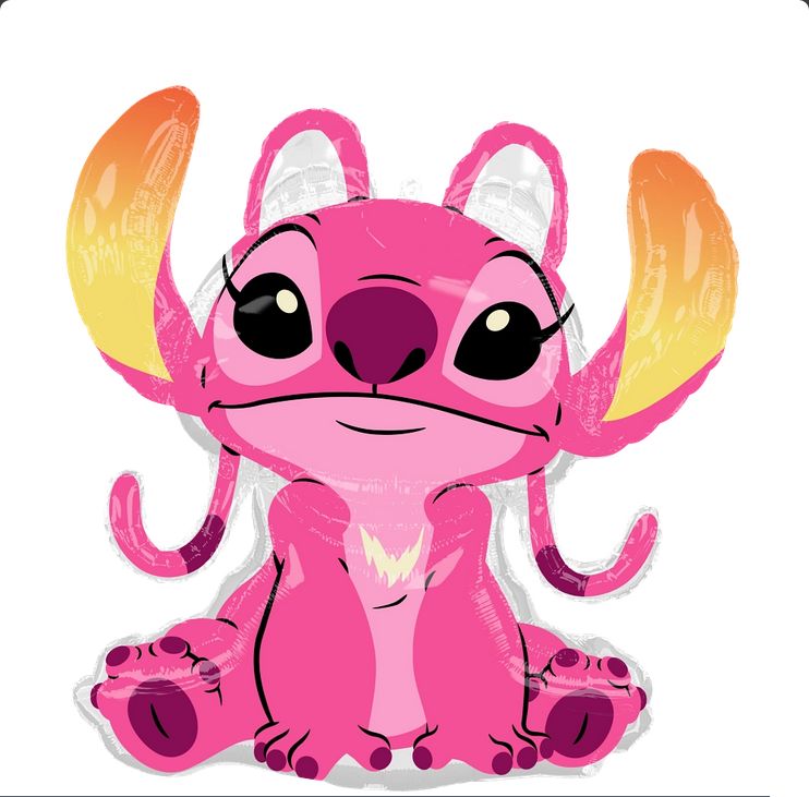 LRG SHP Lilo and Stitch – 26" (Pink)