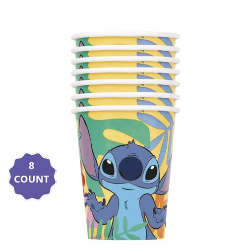 Disney Lilo &amp; Stitch 9oz Paper Cups – 8 Count