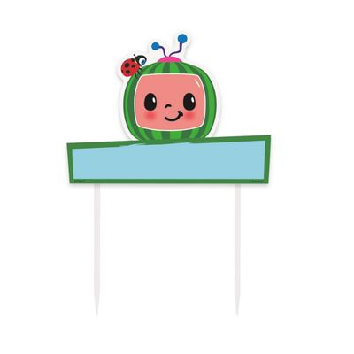 CoComelon Custom Cake Topper – DIY, 7.25" x 0.25" x 9.00"