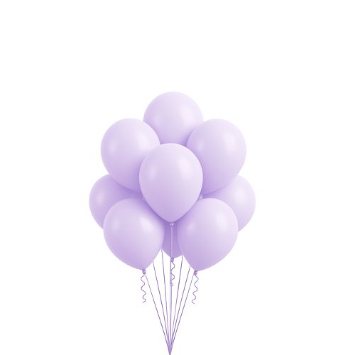Latex Balloons Packaged – Lavender (Multiple Sizes Available), Size &amp; Qty: 5"-50ct