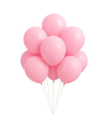 5" Latex Balloons – Pink, 50ct per Bag