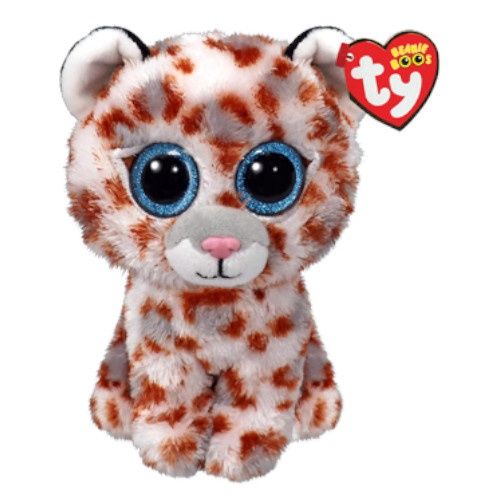 Coco Spotted Leopard Plush – 6" (Beanie Style)