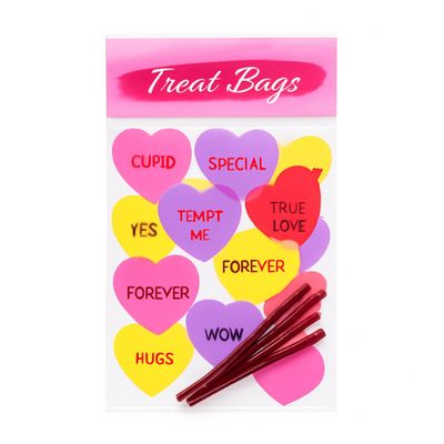 Valentine Cello Bags – 20ct