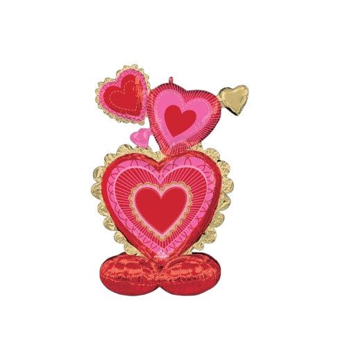 AirLoonz Valentine Sweethearts Foil Balloon – 50"