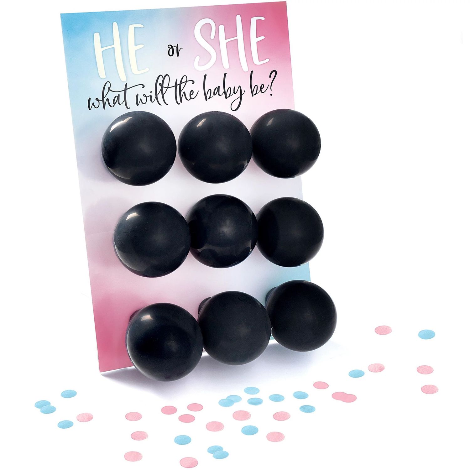 Gender Reveal Game Balloon Board