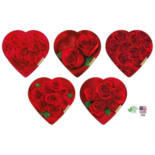 Elmer’s Chocolate Happy Valentine’s Day – 1.6 oz (Roses Assorted Designs)