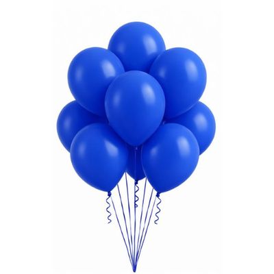 12" Latex Balloons – Royal Blue, 72ct per Bag
