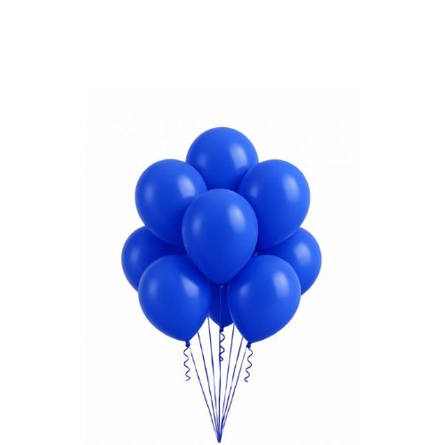 Latex Balloons Packaged – Royal Blue (Multiple Sizes Available), Size &amp; Qty: 5"-50ct