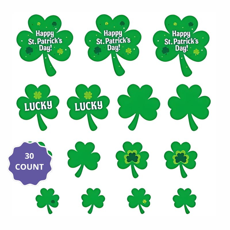 St. Patrick’s Value Pack Cutouts – 30ct