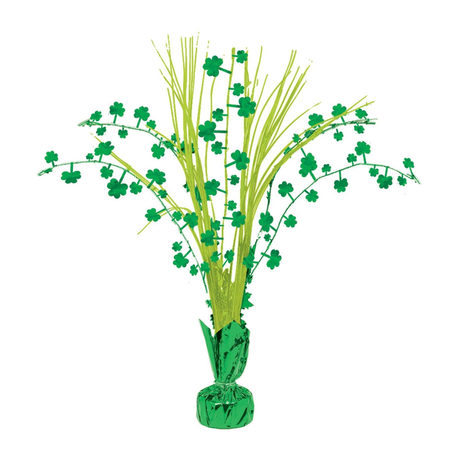 Shamrock Spray Centerpiece 12"
